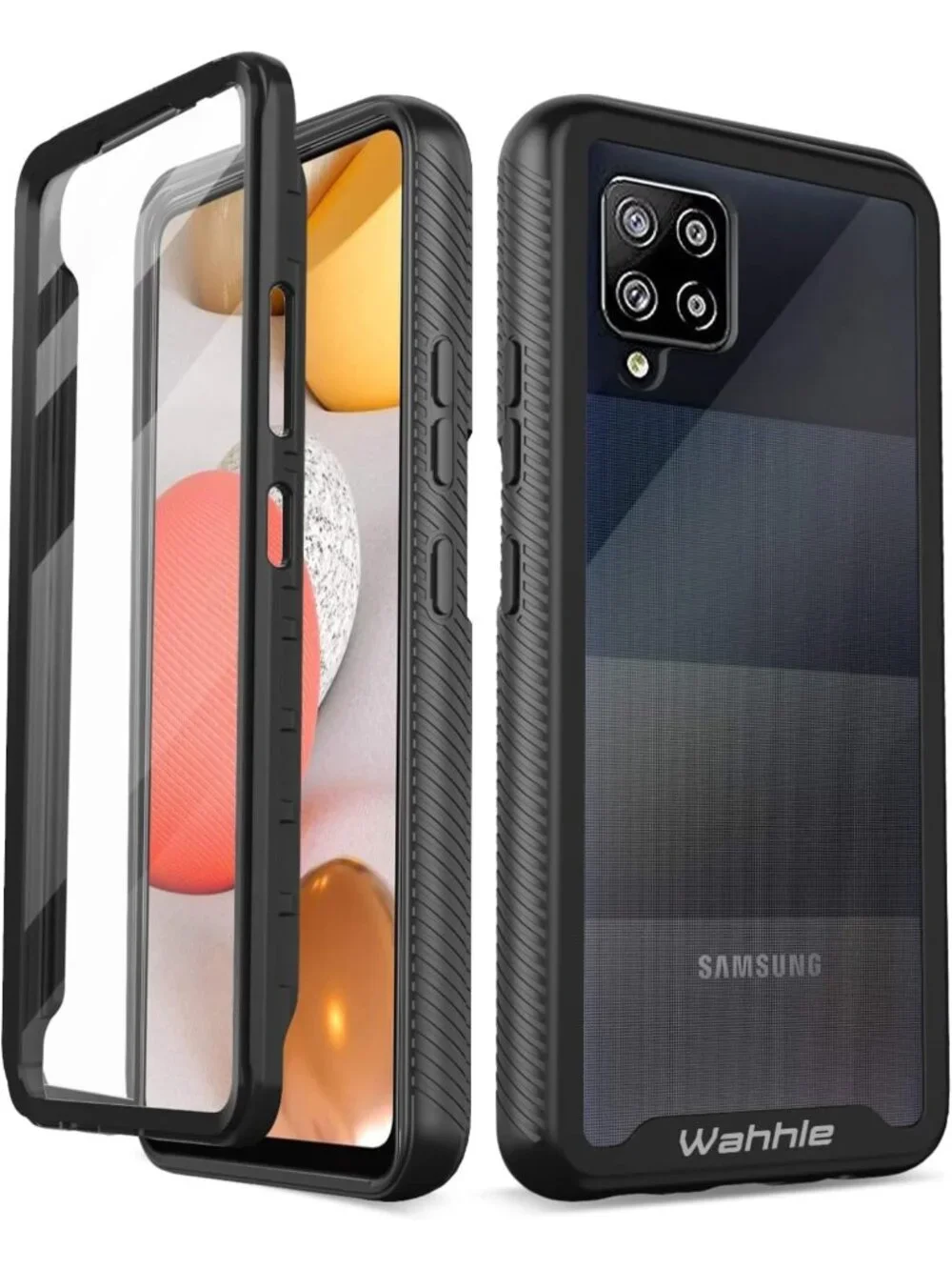 Shockproof Slim Fit Case with Built-in Screen Protector for Samsung Galaxy A42